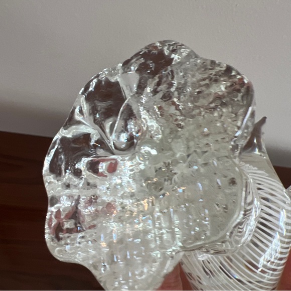 Vintage Murano Glass Hand Blown Glass Swan 11 Inches stunning!! - Picture 7 of 16